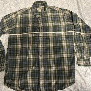 L.L. Bean Forest Plaid Shirt